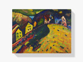 Malen nach Zahlen - Häuser in Murnau