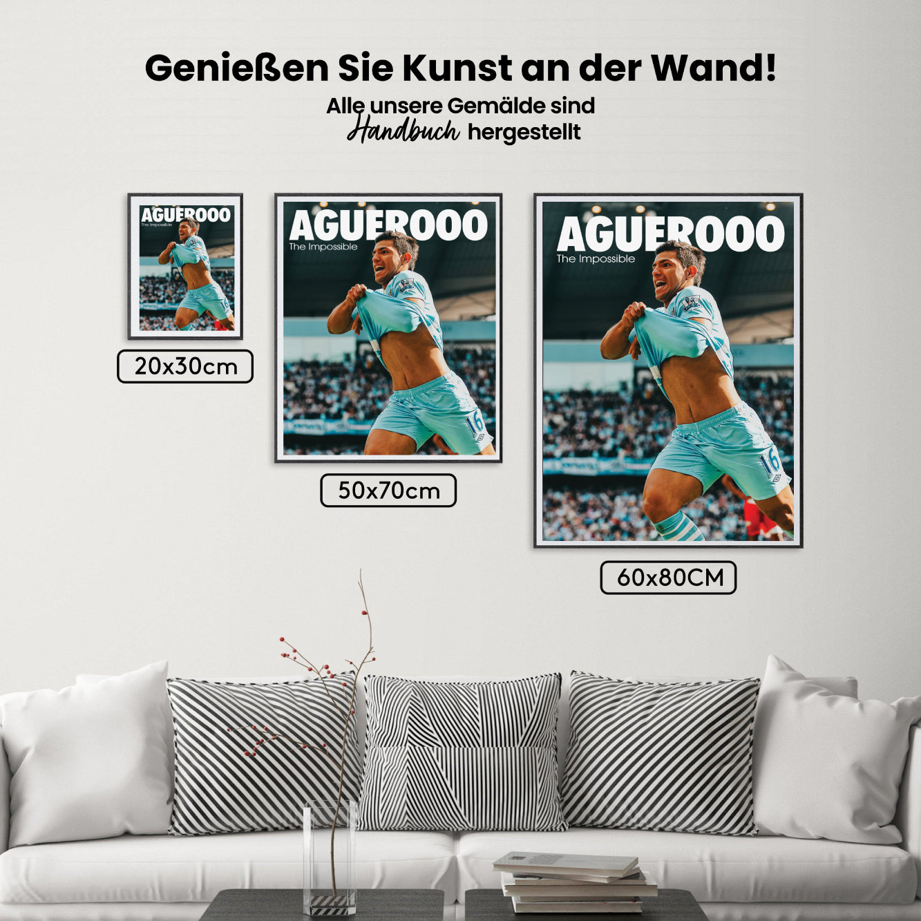 Måla efter siffror - Kun Agüero
