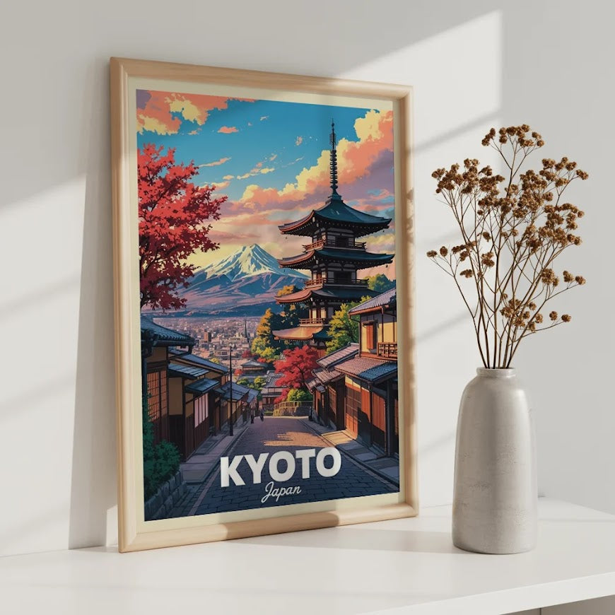 Måla efter siffror - Kyoto, Japan