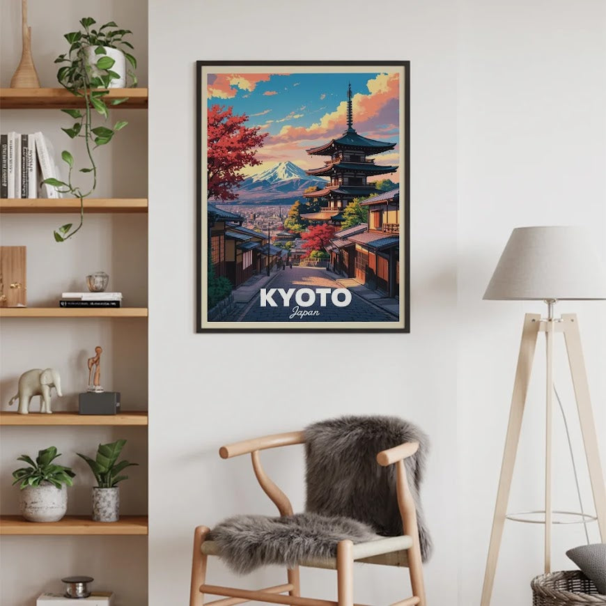 Måla efter siffror - Kyoto, Japan