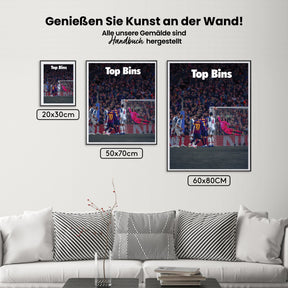 Måla efter siffror - Lionel Messi