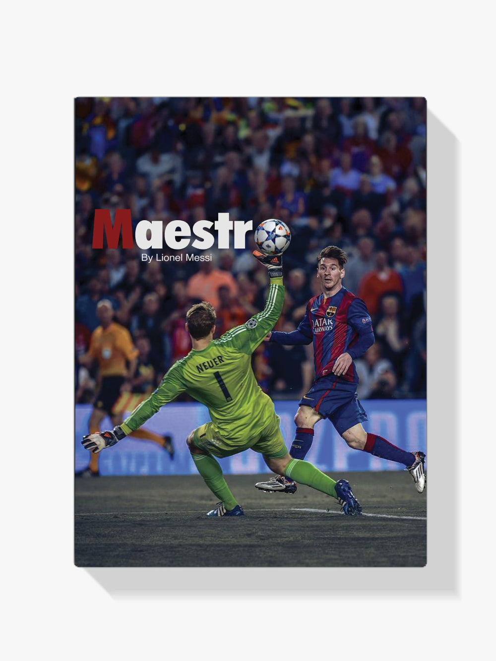 Malen nach Zahlen &#8211; Lionel Messi 2-1
