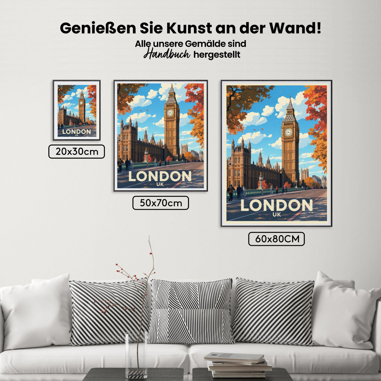 Måla efter siffror - London, Storbritannien