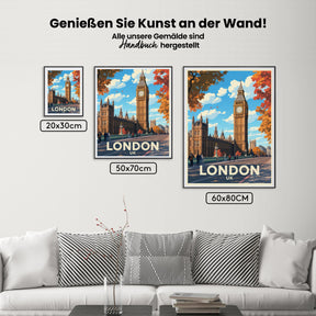 Måla efter siffror - London, Storbritannien