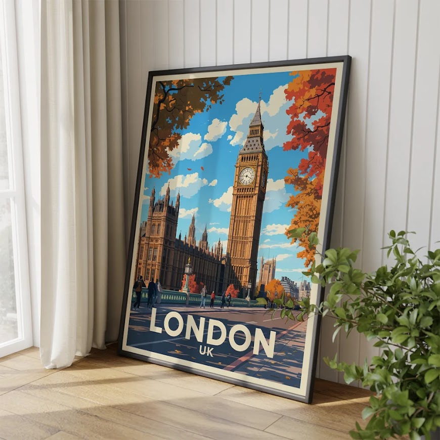 Måla efter siffror - London, Storbritannien