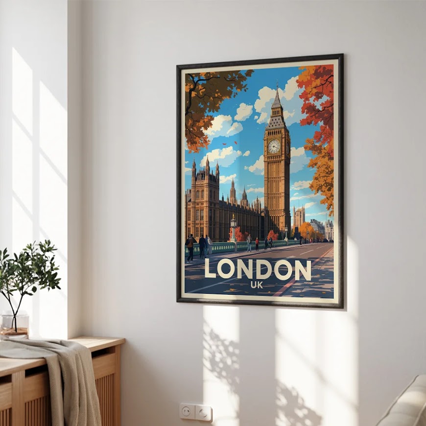 Måla efter siffror - London, Storbritannien