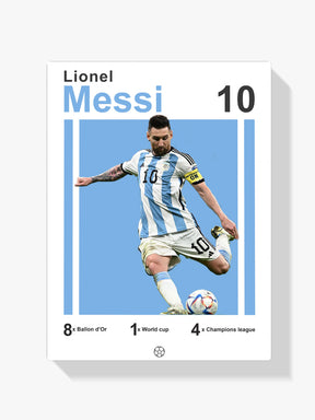 Måla efter siffror - Messi