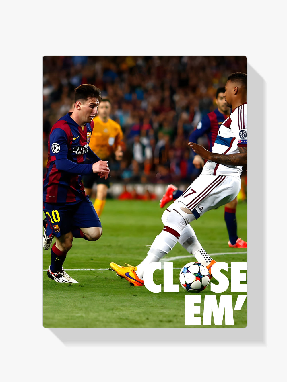 Malen nach Zahlen &#8211; Messi 3-1