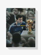 Malen nach Zahlen &#8211; Messi 6-1