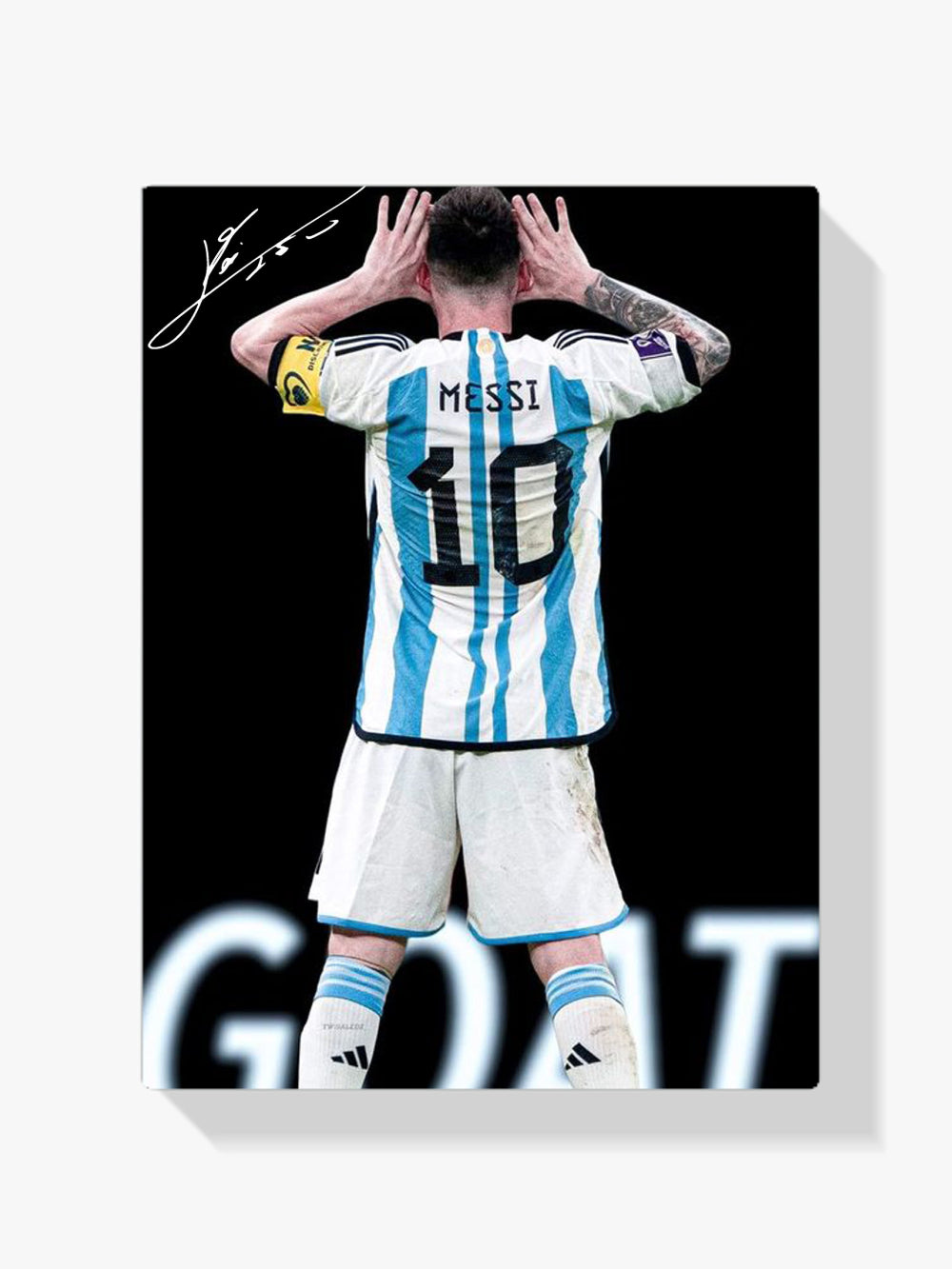 Malen nach Zahlen &#8211; Messi 7-1