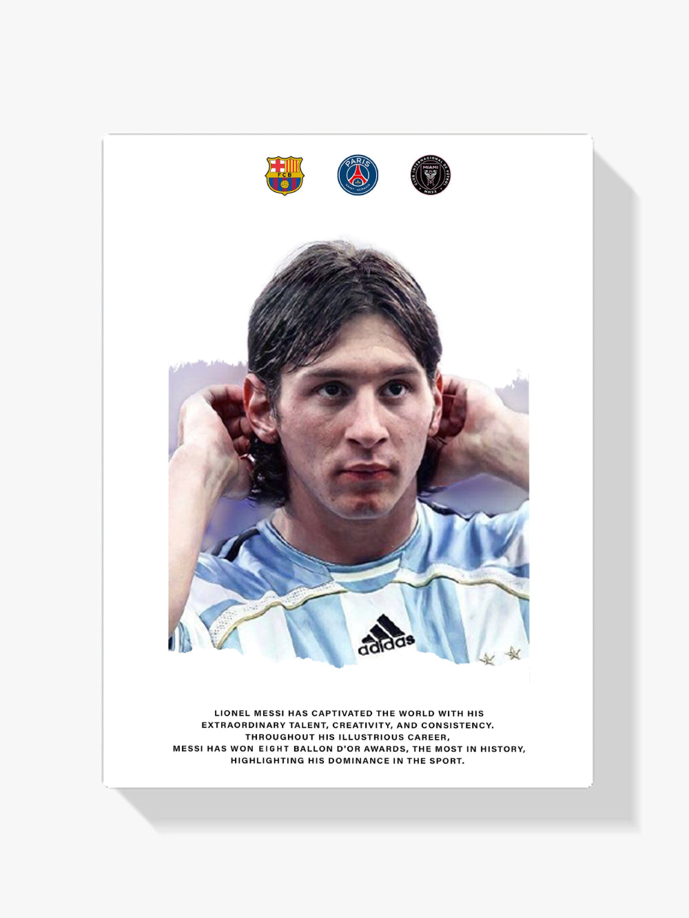 Malen nach Zahlen &#8211; Messi 8-1
