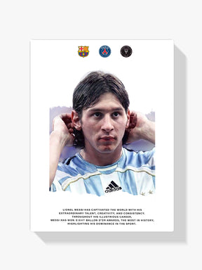 Måla efter siffror - Messi