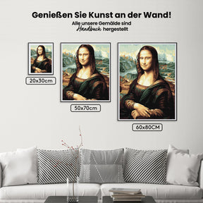 Malen nach Zahlen - Mona Lisas Lächeln