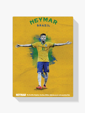 Måla efter siffror - Neymar