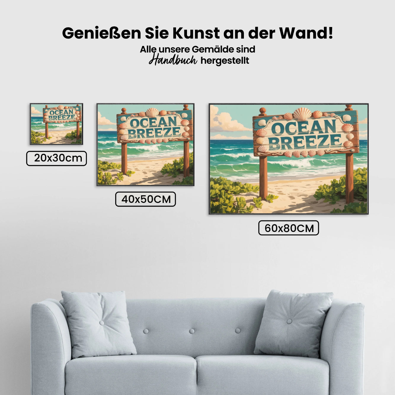 Måla efter siffror - Ocean Breeze Escape