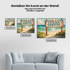 Måla efter siffror - Ocean Breeze Escape