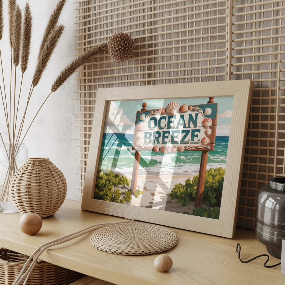 Måla efter siffror - Ocean Breeze Escape