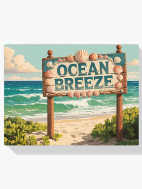 Måla efter siffror - Ocean Breeze Escape