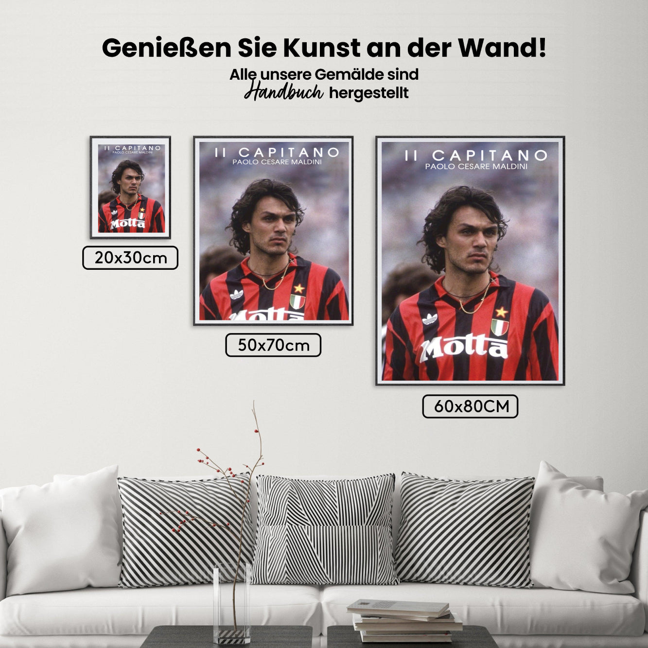 Måla efter siffror - Paolo Maldini