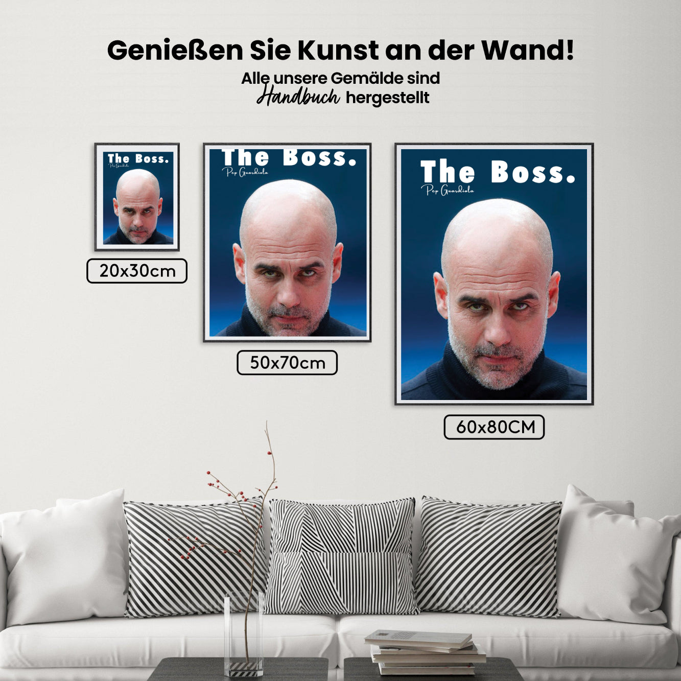 Måla efter siffror - Pep Guardiola