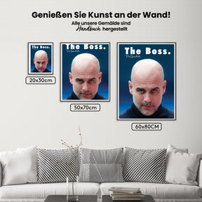 Måla efter siffror - Pep Guardiola