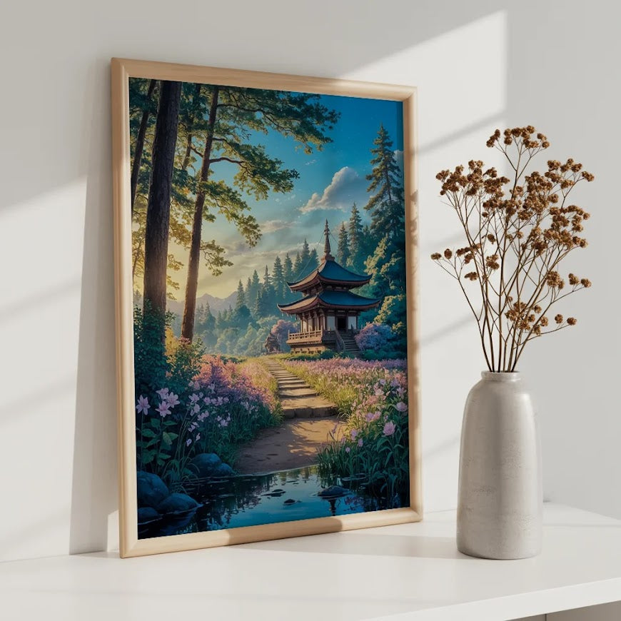 Måla efter siffror - Vägen till det dolda templet