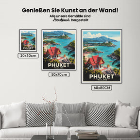 Måla efter siffror - Phuket, Thailand