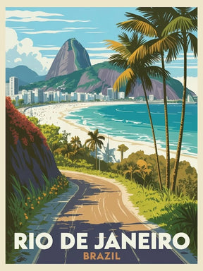 Måla efter siffror - Rio, Brasilien