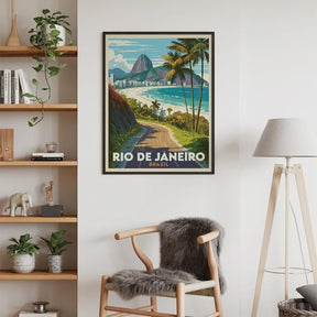 Måla efter siffror - Rio, Brasilien