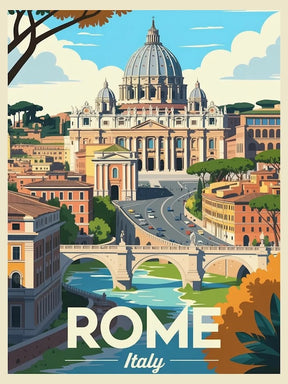 Måla efter siffror - Rom, Italien