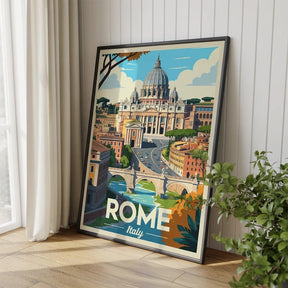 Måla efter siffror - Rom, Italien