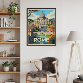 Måla efter siffror - Rom, Italien
