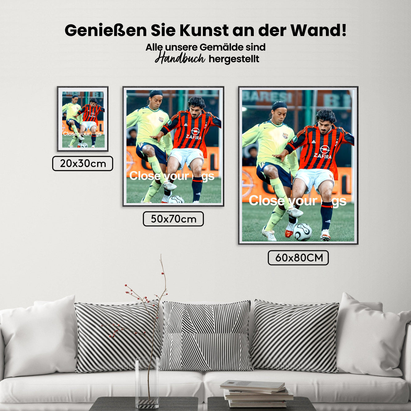 Måla efter siffror - Ronaldinho