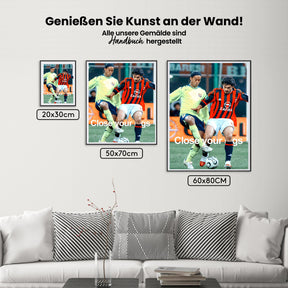 Måla efter siffror - Ronaldinho