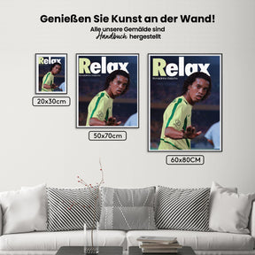 Måla efter siffror - Ronaldinho