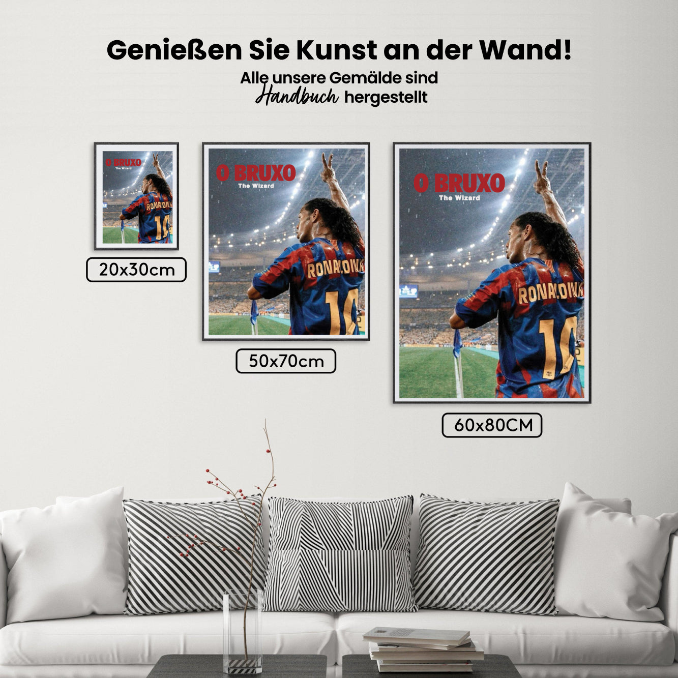 Måla efter siffror - Ronaldinho