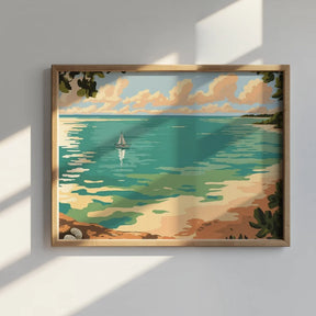 Måla efter siffror - Lugn horisont