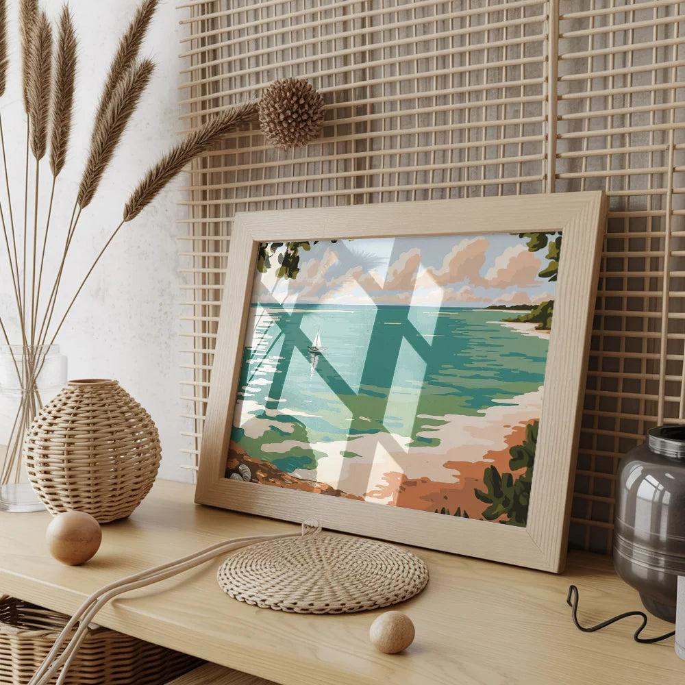 Måla efter siffror - Lugn horisont