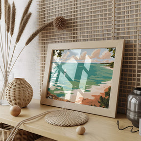 Måla efter siffror - Lugn horisont