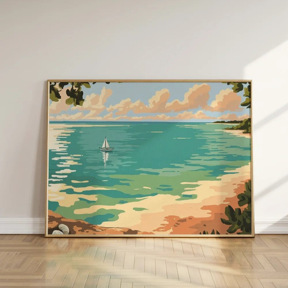 Måla efter siffror - Lugn horisont