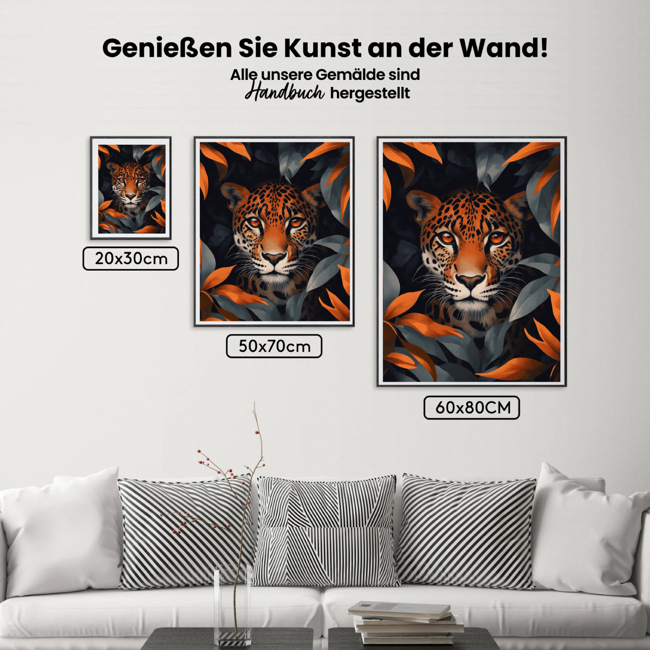 Måla efter siffror - Shadowhunter Leopard