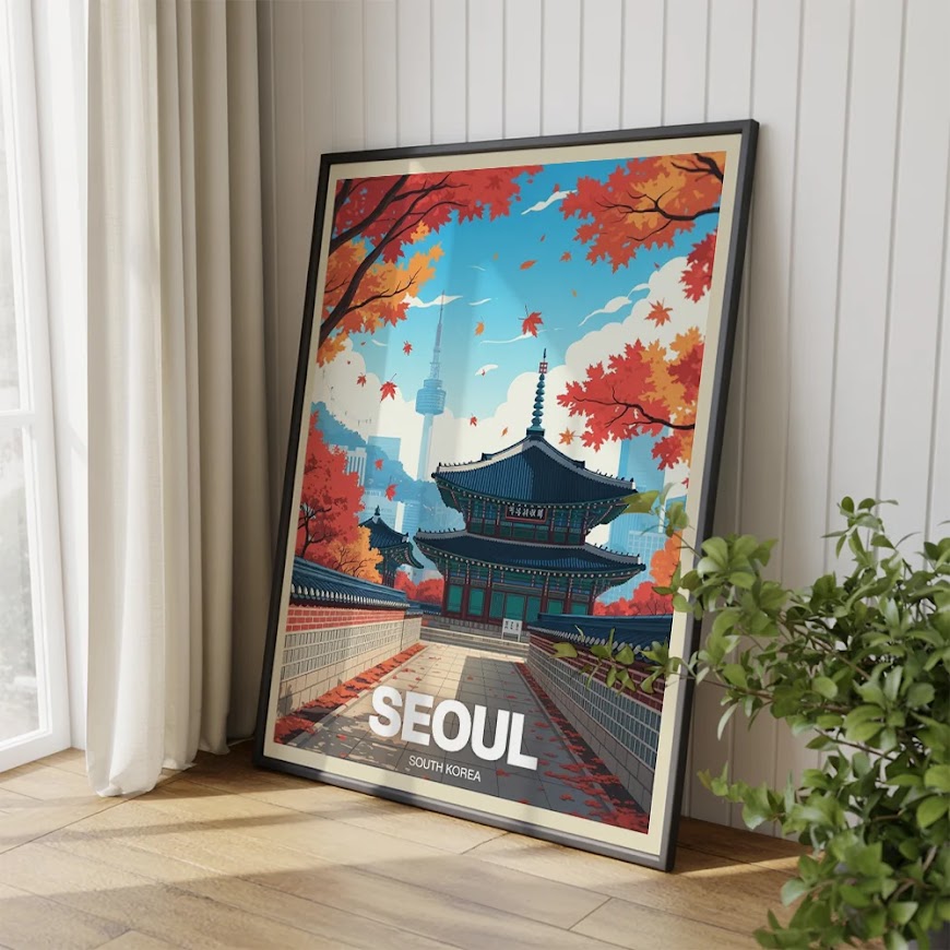 Måla efter siffror - Seoul, Sydkorea