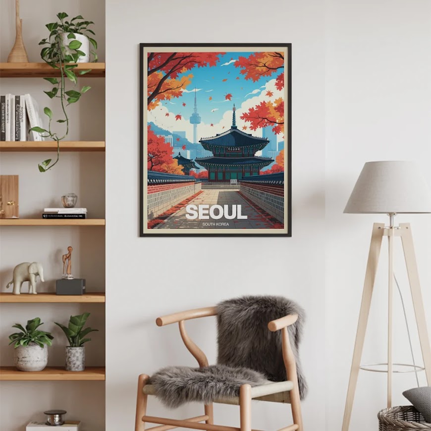 Måla efter siffror - Seoul, Sydkorea