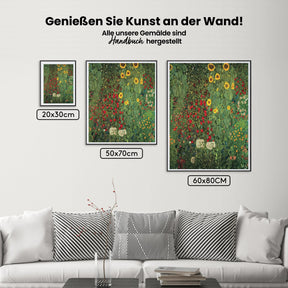 Malen nach Zahlen - Sonnenblumen Park