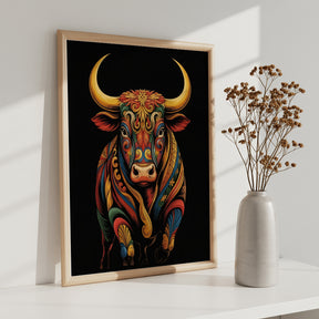 Måla efter siffror - Stjärntecken - Oxen