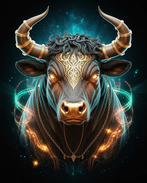 Måla efter siffror - Stjärntecken - Oxen