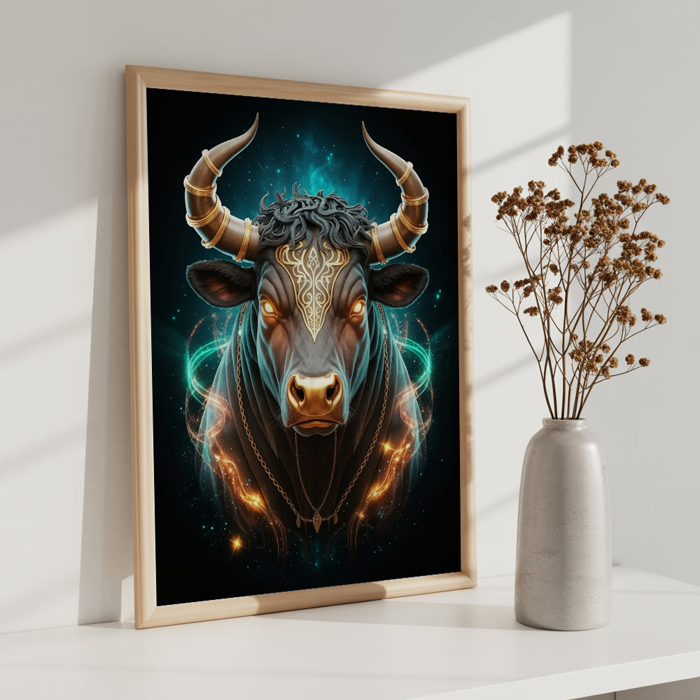 Måla efter siffror - Stjärntecken - Oxen