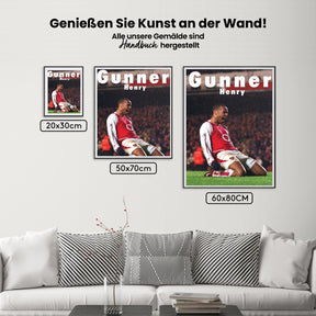 Måla efter siffror - Thierry Henry