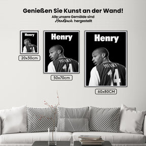 Måla efter siffror - Thierry Henry
