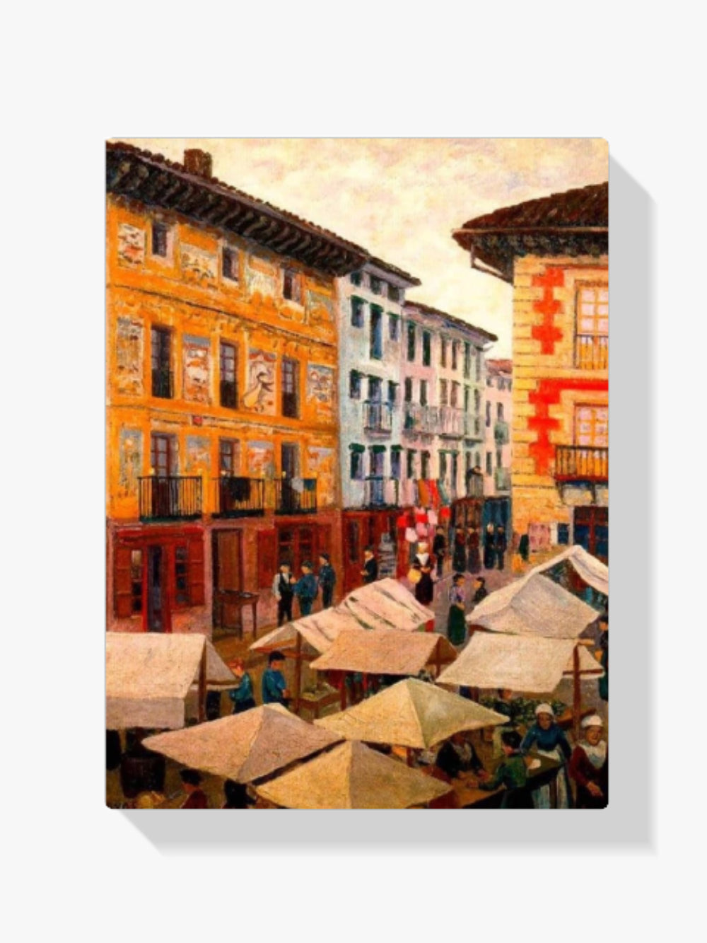 Malen nach Zahlen - Villafranca de Oria Markt